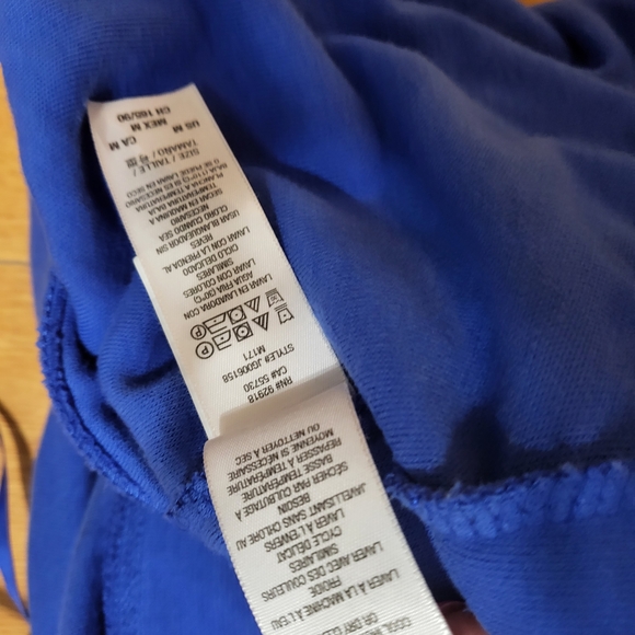 Juicy Couture Blue Jumpsuit with Elastic Waist and Tapered Legs - Picture 9 of 9